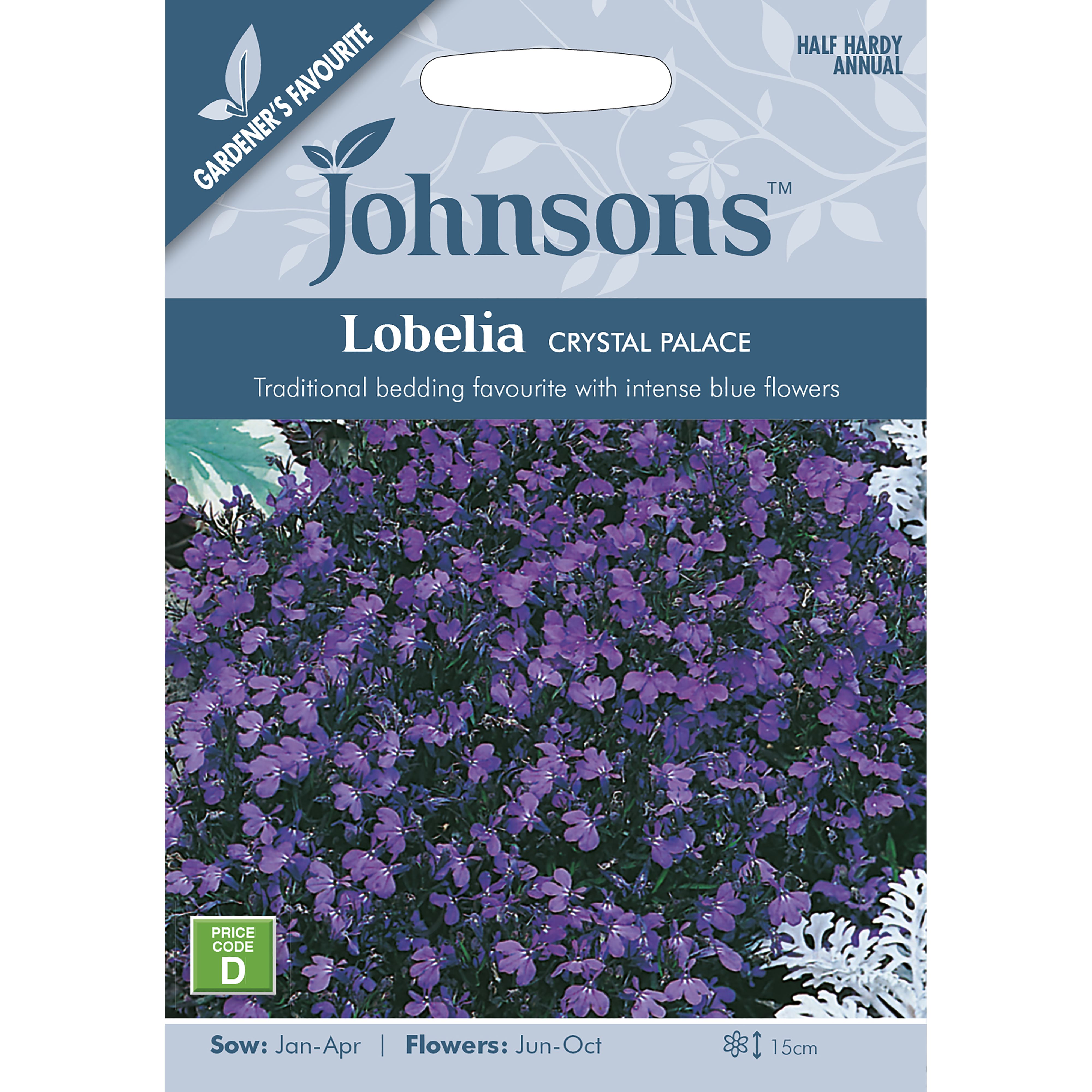 Johnsons Crystal Palace Lobelia Seed | DIY at B&Q