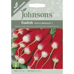 Johnsons French Breakfast 3 Radish Seeds
