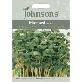 Johnsons White mustard Salad Seeds