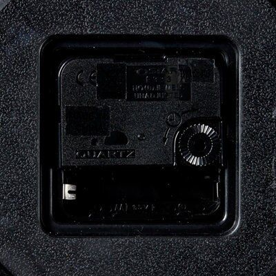 Jones clocks Soho Black Quartz Clock