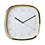 Jones Contemporary Brass effect Quartz Clock