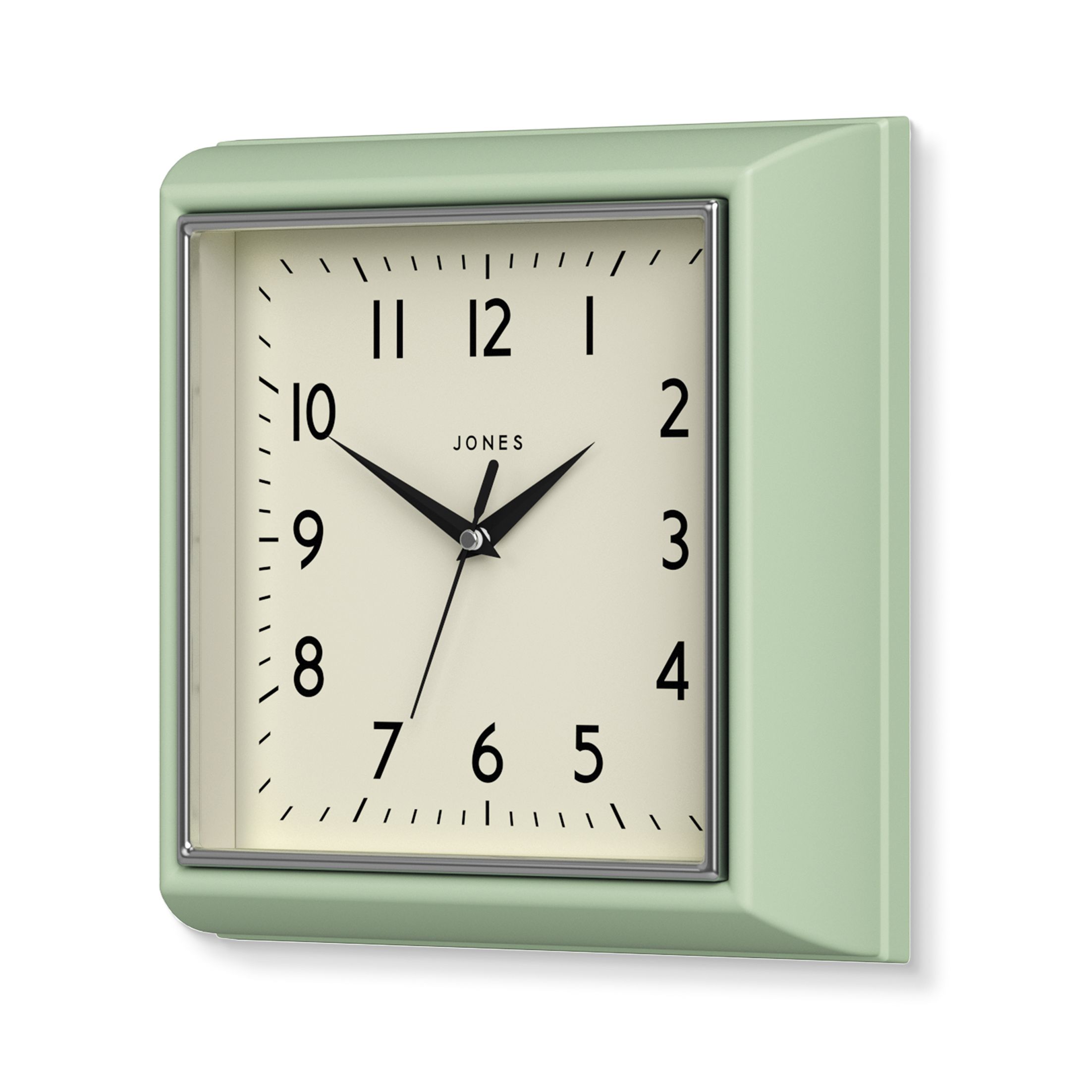 Jones Contemporary Neo Mint Quartz Clock DIY at B&Q