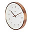 Jones Fame Copper effect Clock
