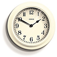 Jones Opers Linen white Clock