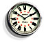 Jones Piccadilly Traditional Chrome effect Quartz Clock