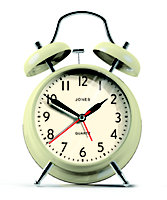 Jones Rise & shine Cream Quartz Alarm clock