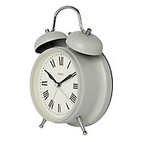 Jones Rise & shine Grey Quartz Alarm clock