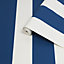 Joules Blue Harborough Stripe Smooth Wallpaper