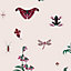 Joules Blush creme Midnight beasts Smooth Wallpaper