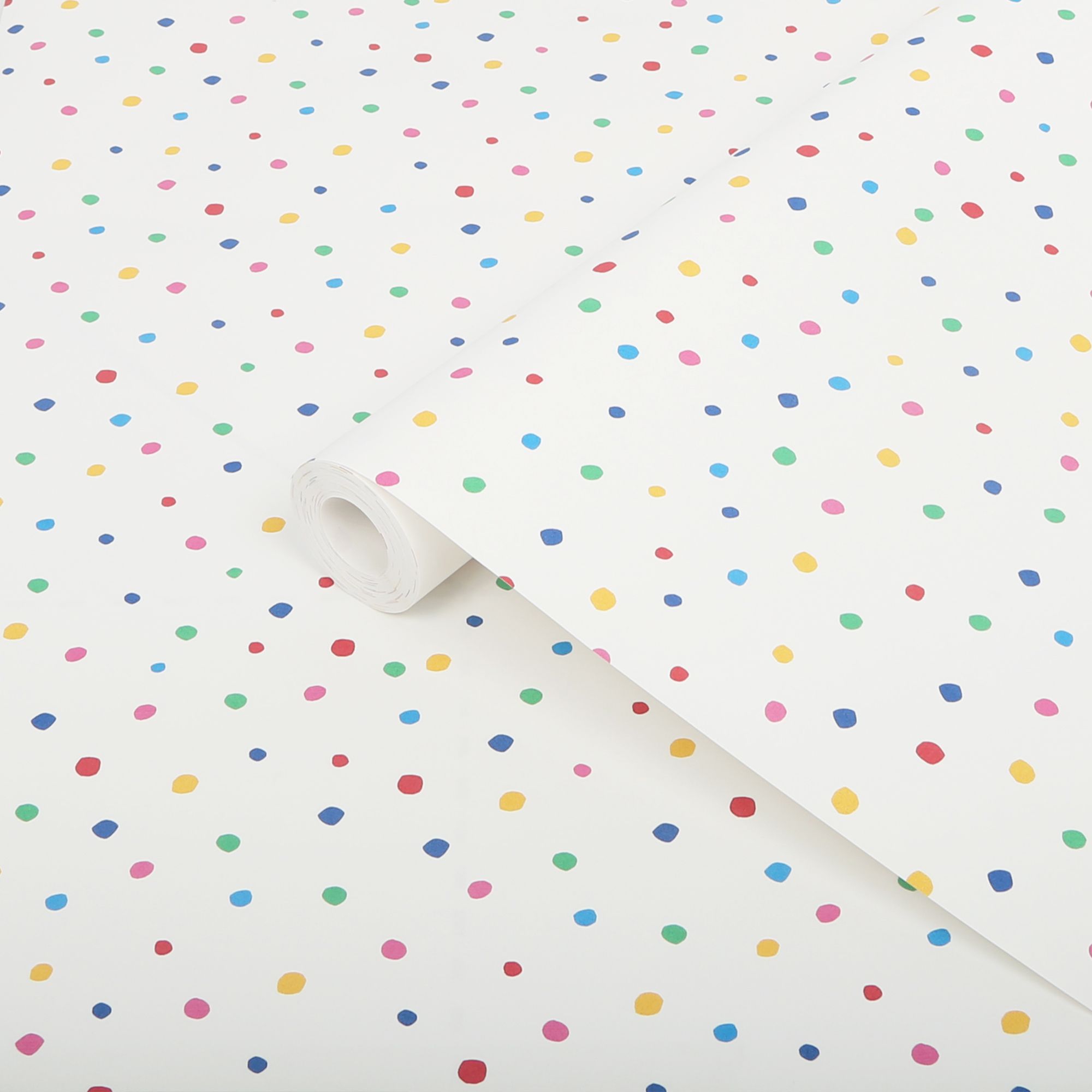 Joules Multicolour Spot Smooth Wallpaper