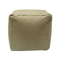 JTS Woven Bean bag cube, Green