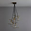 Jules Pendant Antique brass effect 6 Lamp Ceiling light