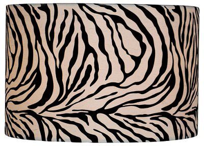 JUNO ZEBRA PRINT SHADE | DIY at B&Q