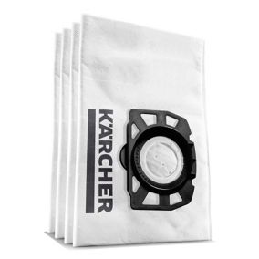 Kärcher 28633140 Reusable Vacuum filter bag, Pack of 4