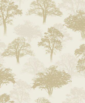 K2 Glitter forest Tree Glitter effect Smooth Wallpaper