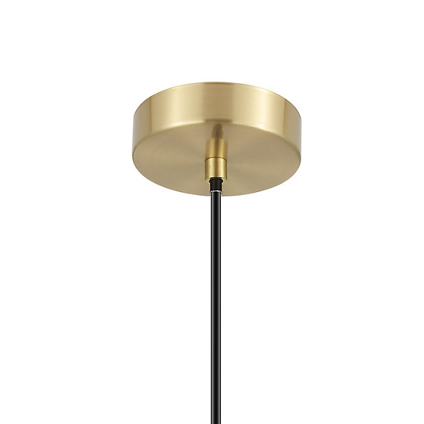 Kaitains Brushed Gold Effect, Gold Ceiling Lights B Q