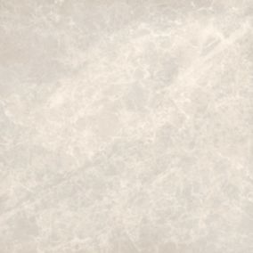 Kale Moonstone White Semi-gloss Stone effect Textured Porcelain Indoor Wall & floor Tile Sample