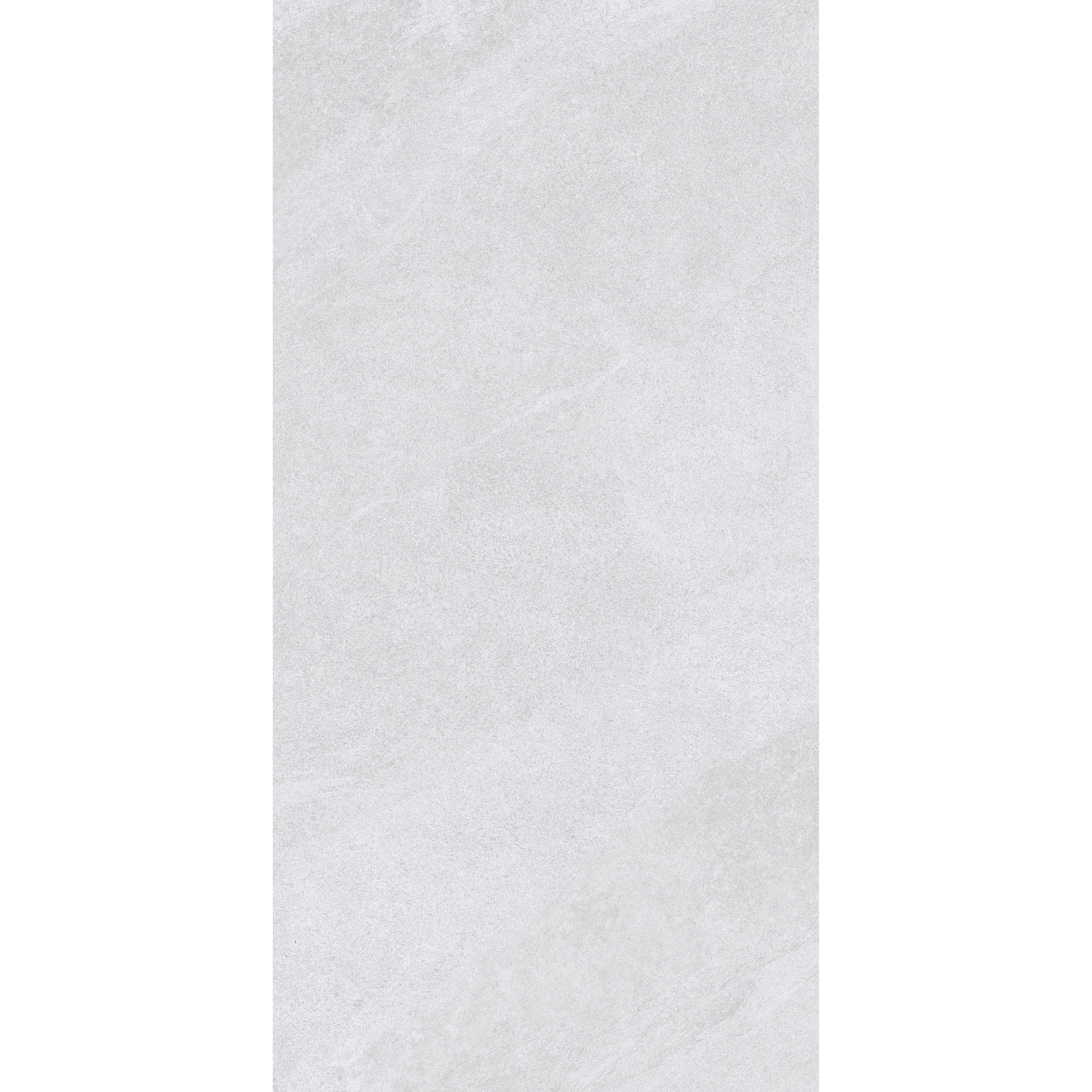 Kale Slate White Matt Natural Stone effect Porcelain Indoor Wall & floor Tile, Pack of 6, (L)600mm (W)300mm