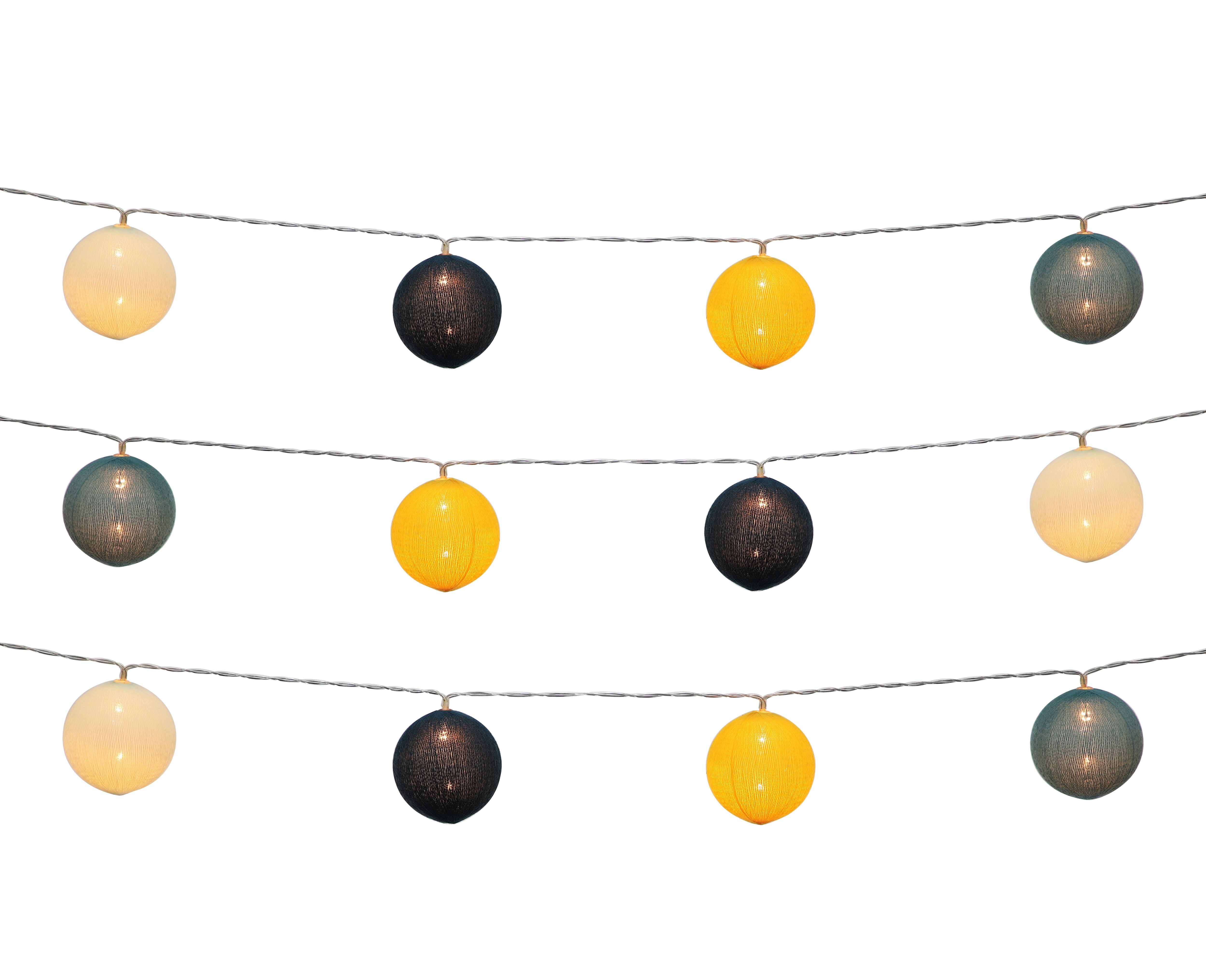 Kanor Ball Battery-powered Warm white 20 LED Outdoor String lights