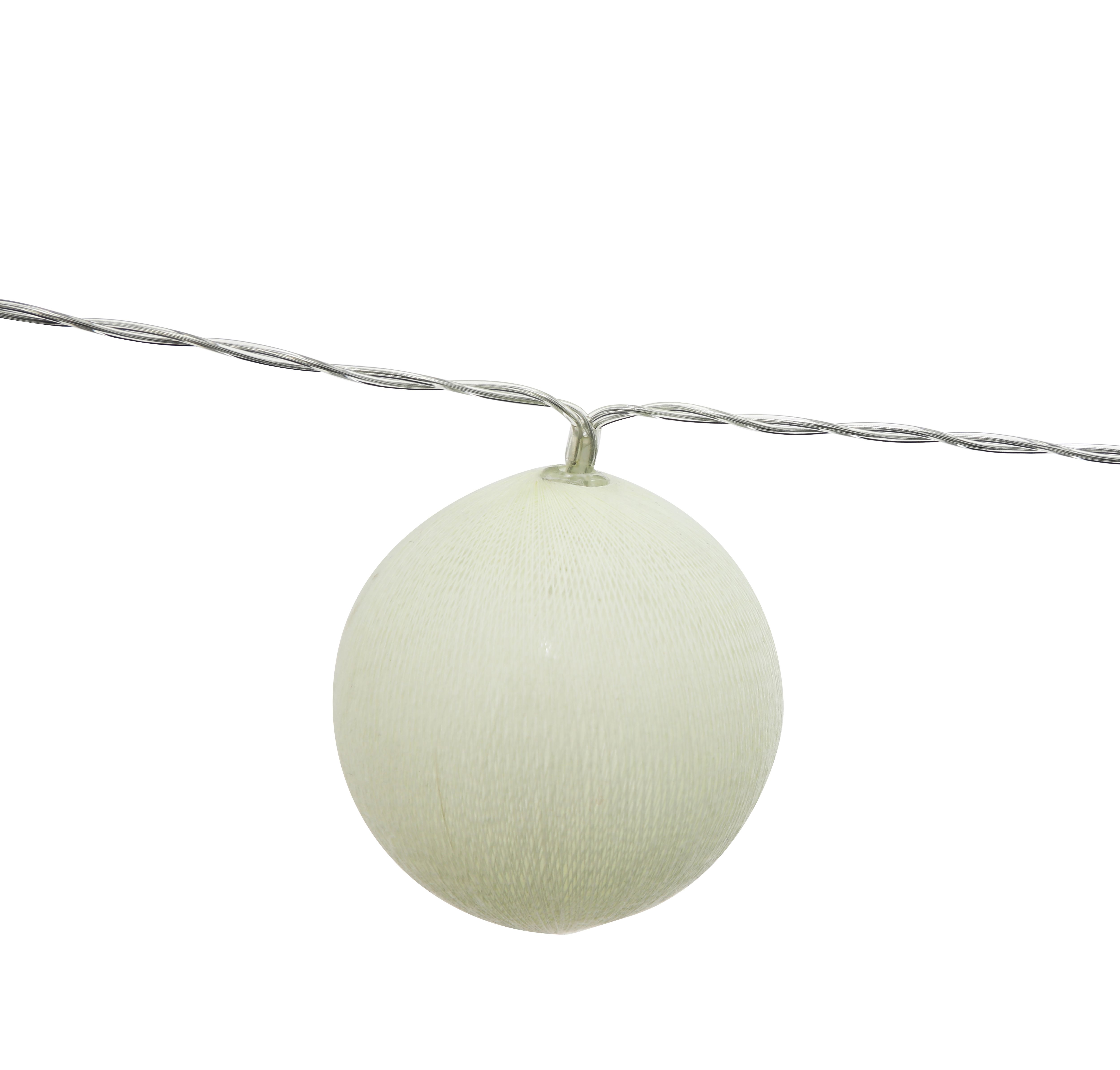 Kanor Ball Battery-powered Warm white 20 LED Outdoor String lights