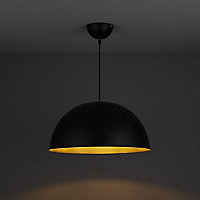 Kapsel Black Pendant Ceiling light