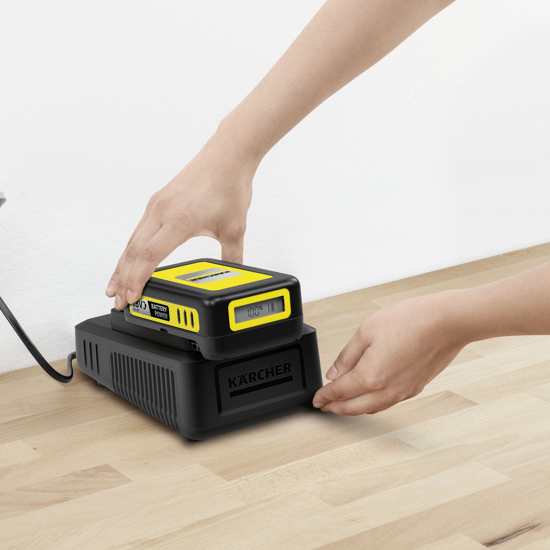 Kärcher 18V 2.5A Li-ion Fast Battery charger - 2.445-036.0 - Refurbished
