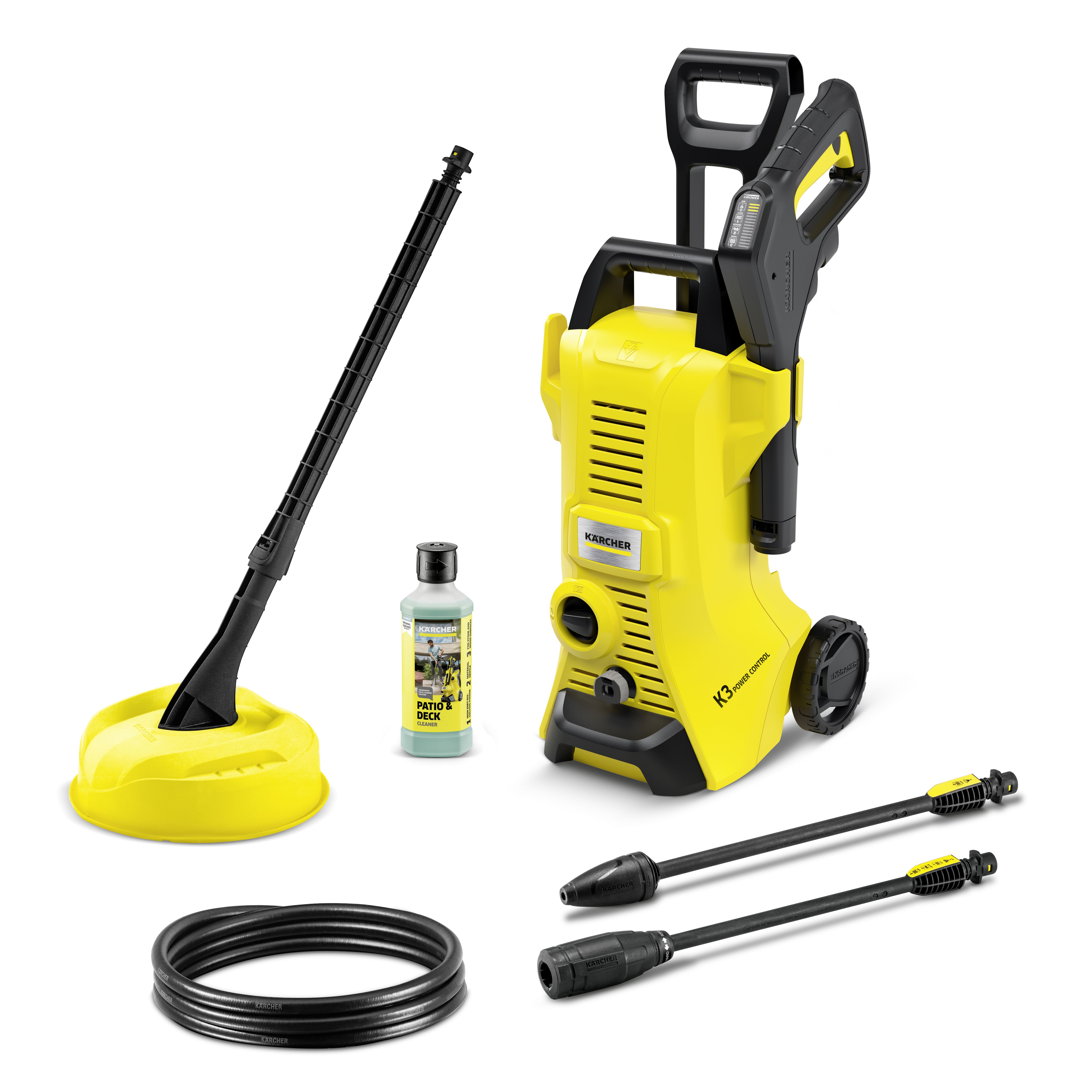K3 Power Control Home Pressure washer Corded 120bar 1.6kW