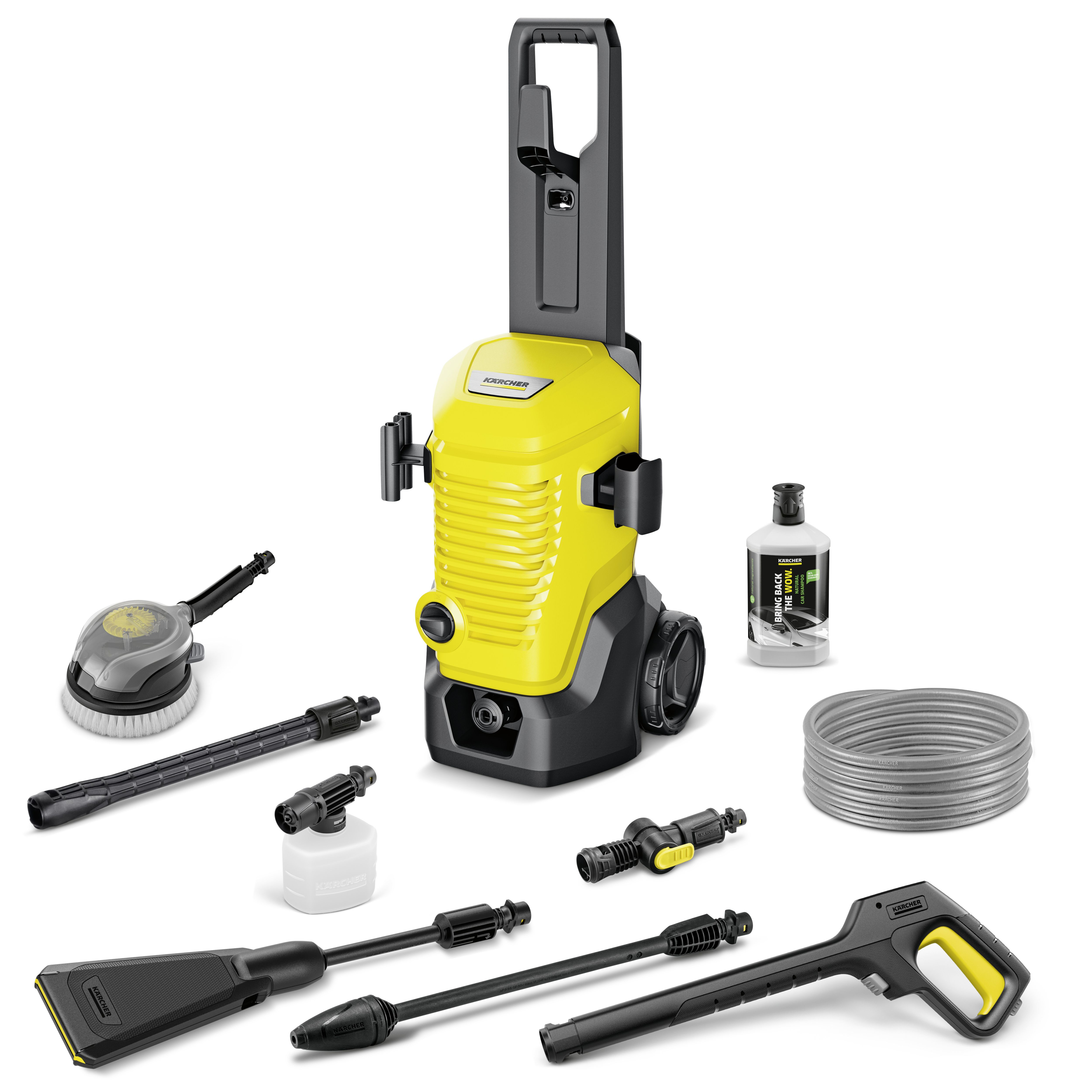Kärcher K4 WCM Flex eco!Booster Car & Van Plus Pressure washer Corded 130bar 1.8kW