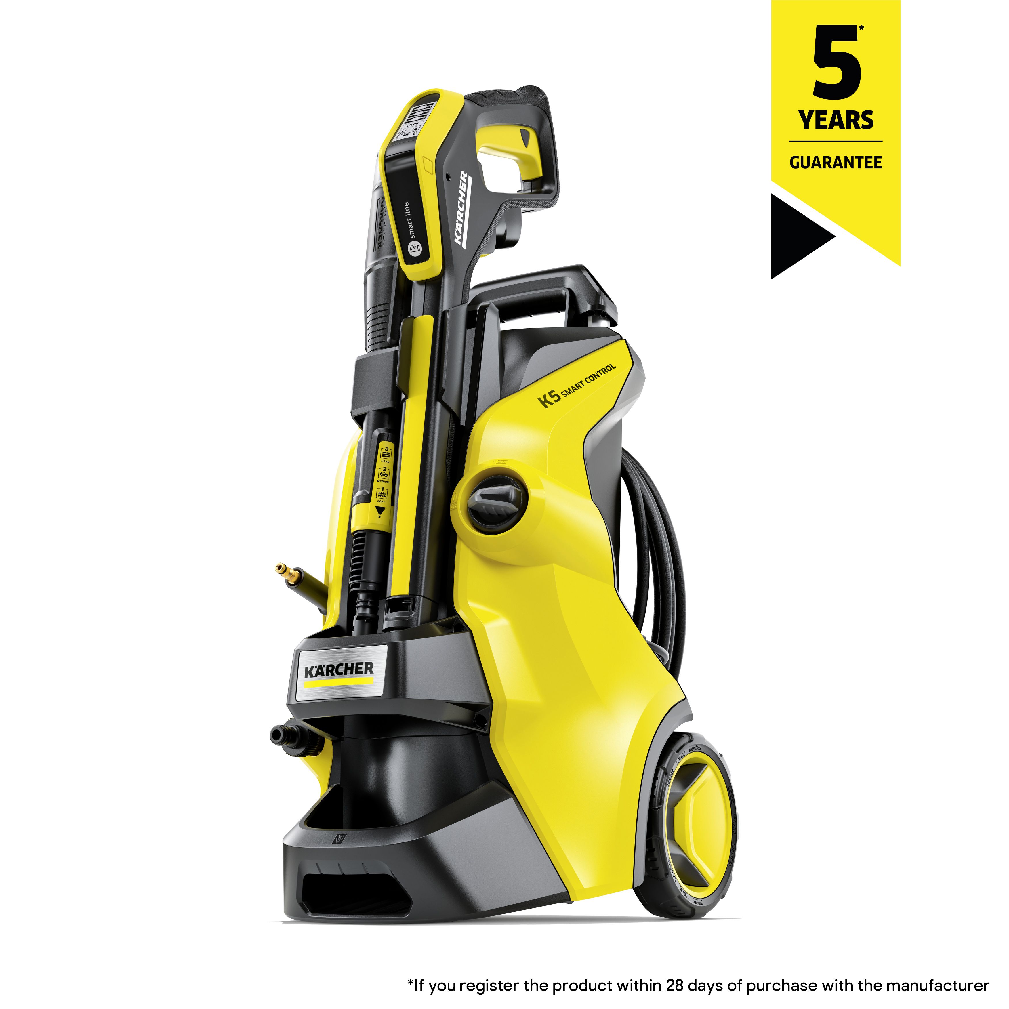 Kärcher K5 Smart Control Corded Pressure washer 2.1kW - 13246510