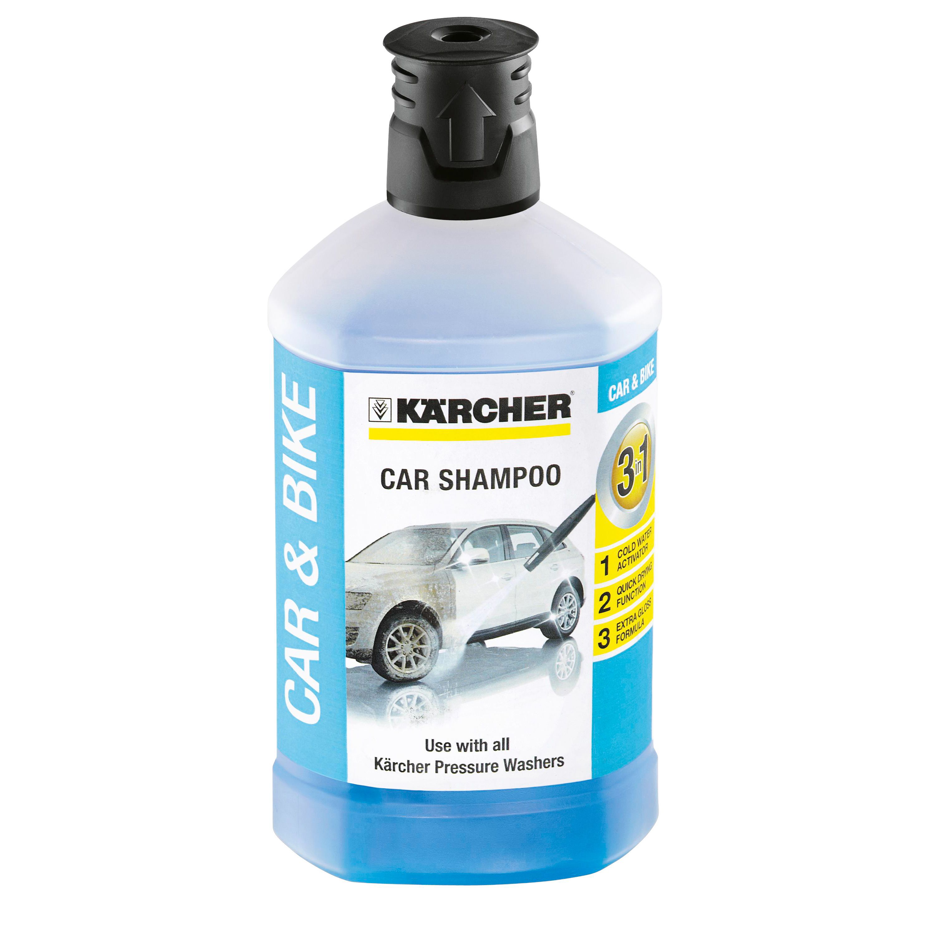 Kärcher Plug & clean Car shampoo, 1L Bottle