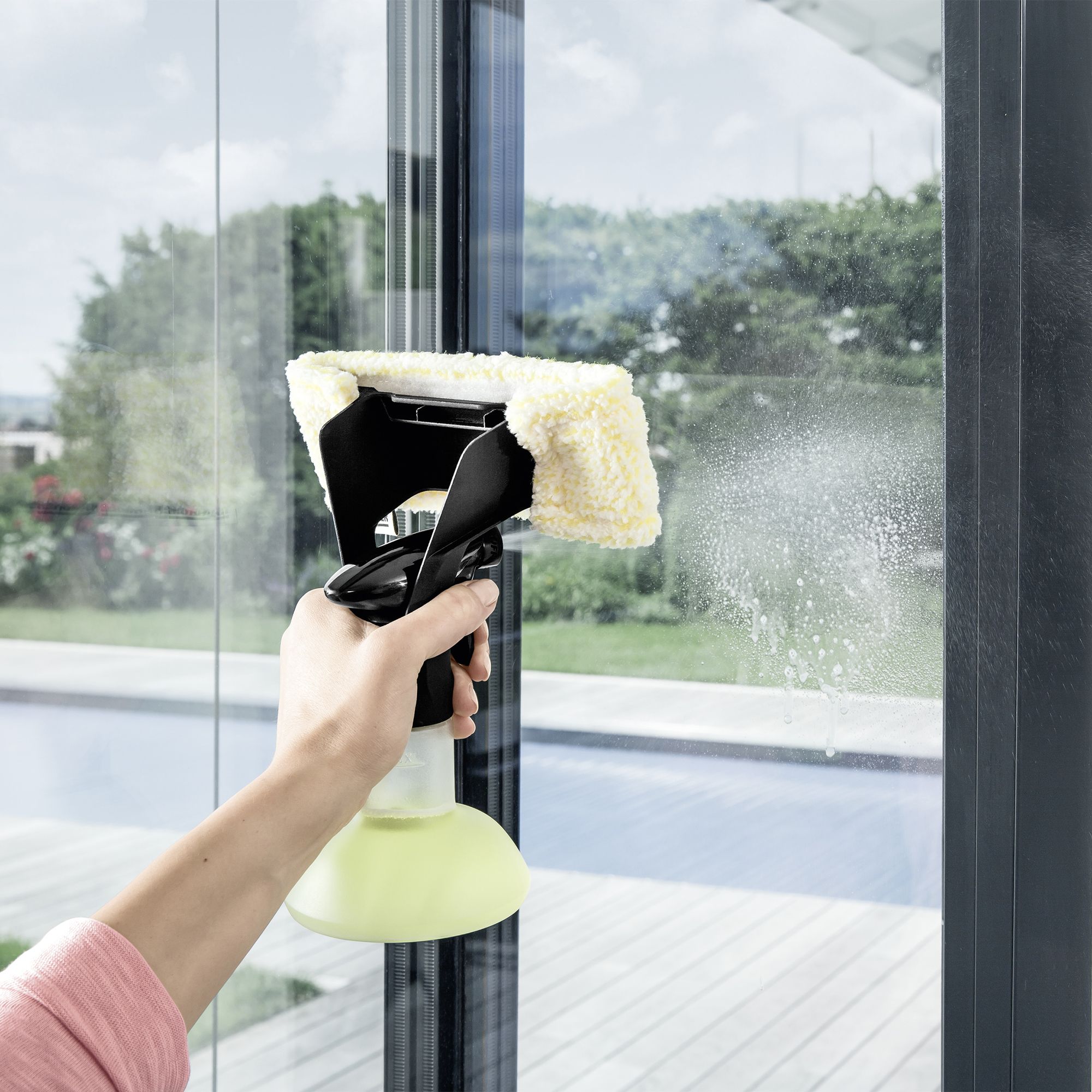 Kärcher Spray bottle window squeegee, 250ml