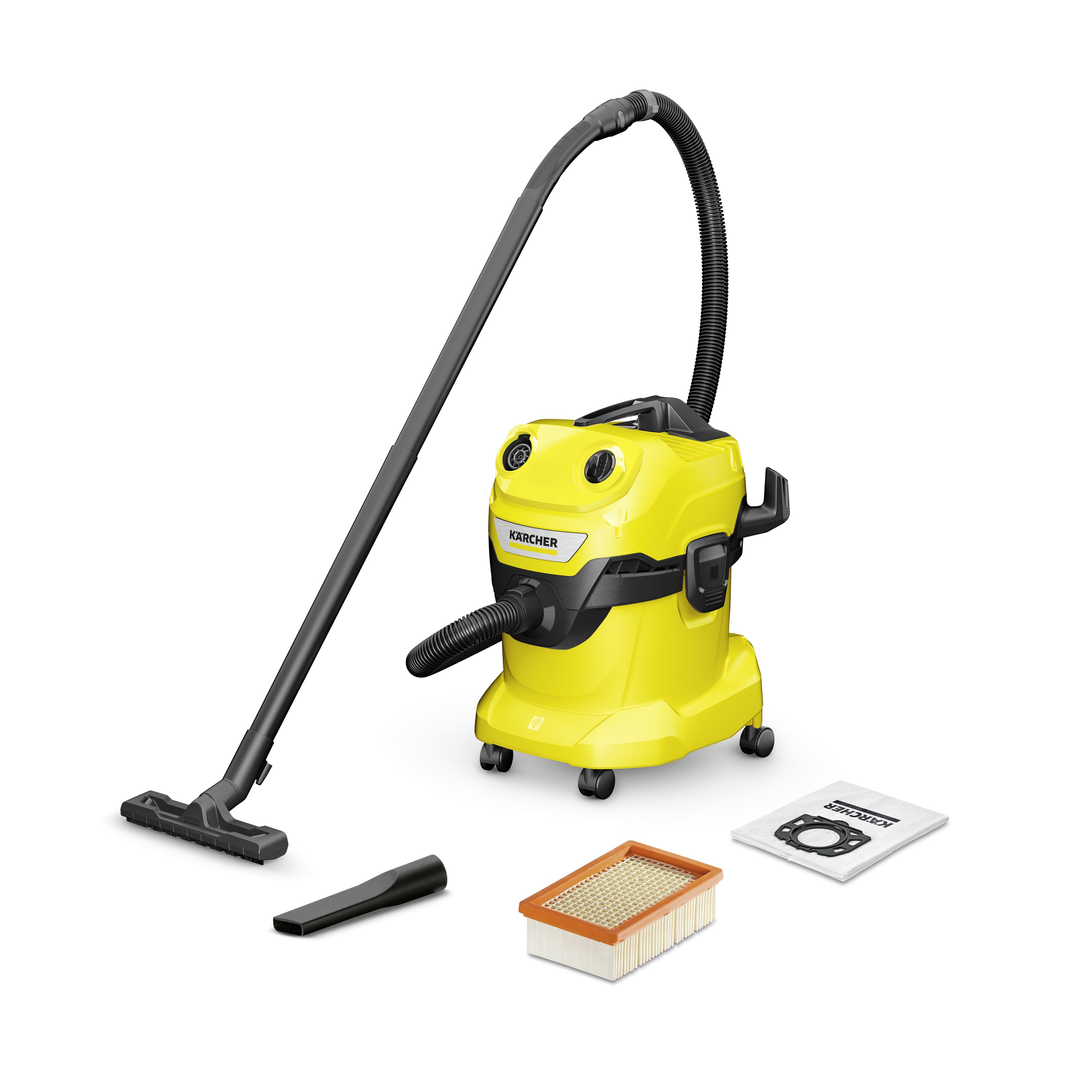 Kärcher WD 4 1.628-211.0 Corded Wet & dry vacuum, 20L