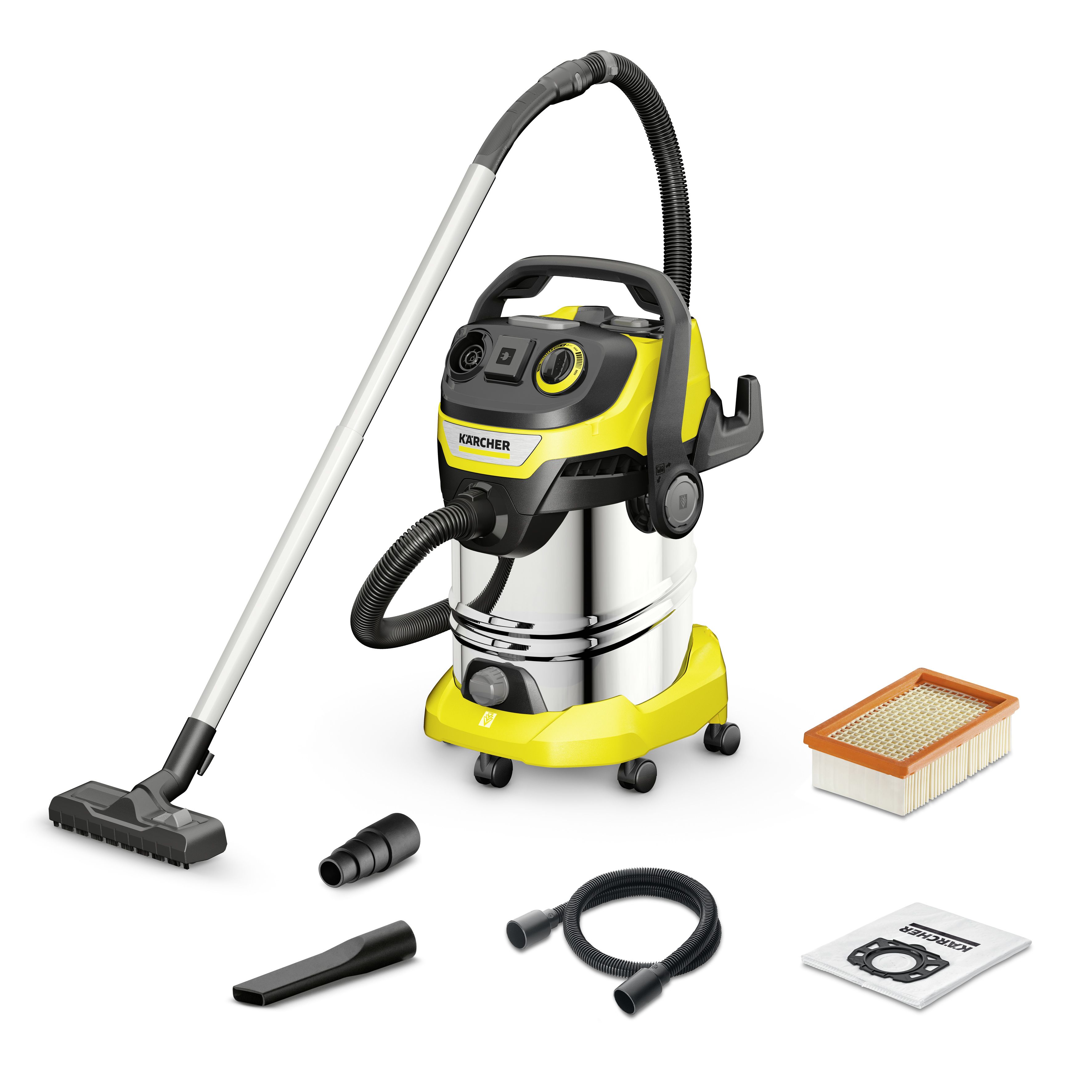 Kärcher WD 6 1.628-378.0 Corded Wet & dry vacuum, 30L