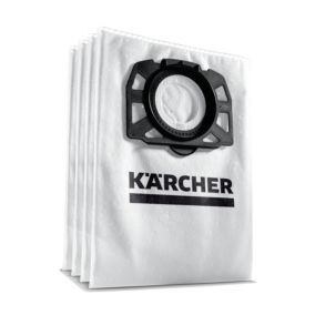 Kärcher WD KFI 487 Reusable Vacuum filter bag, Pack of 4