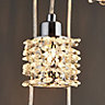 Katarina Pendant Chrome effect 5 Lamp Ceiling light