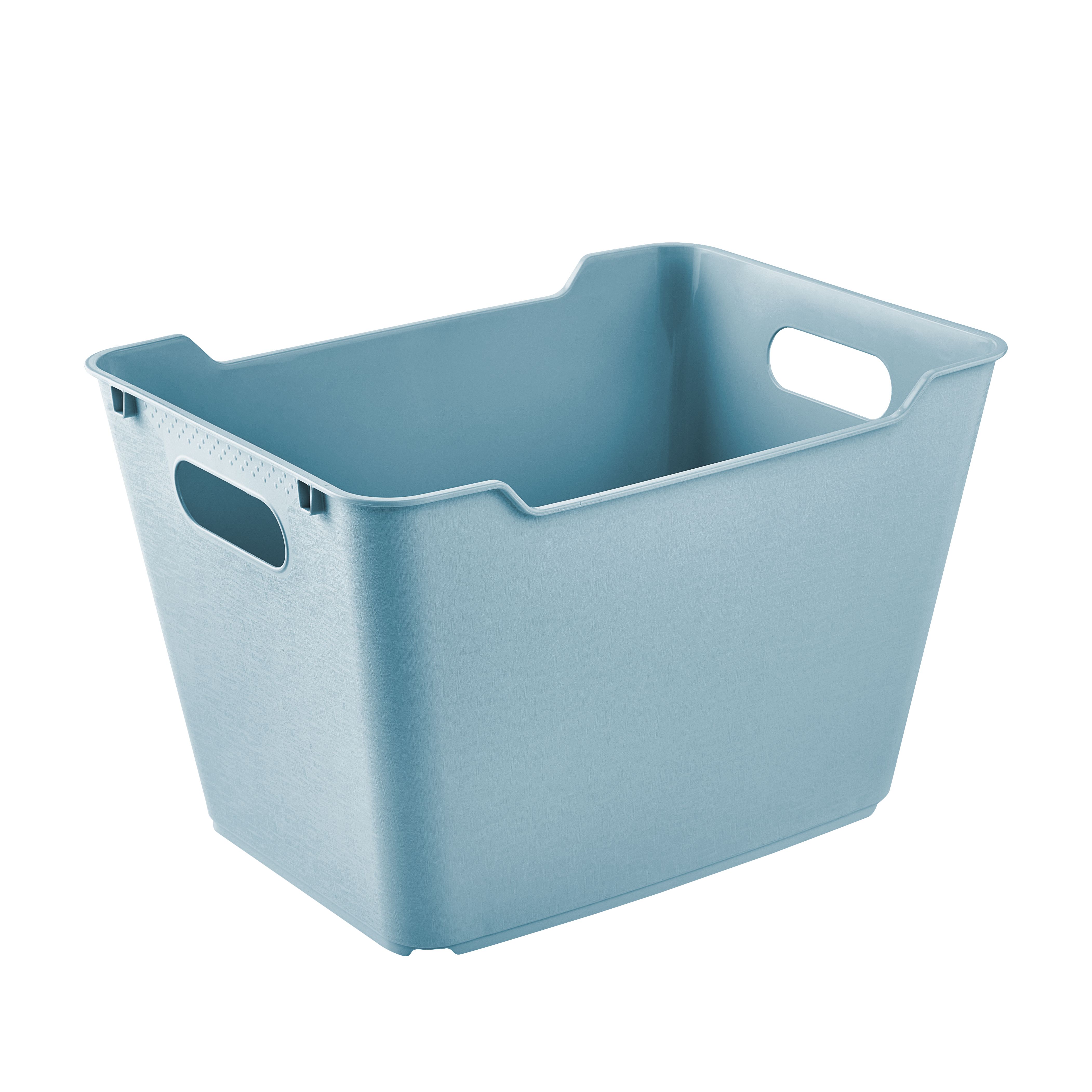 Keeeper Lotta Pink & blue Plastic Large Stackable Storage basket (H ...