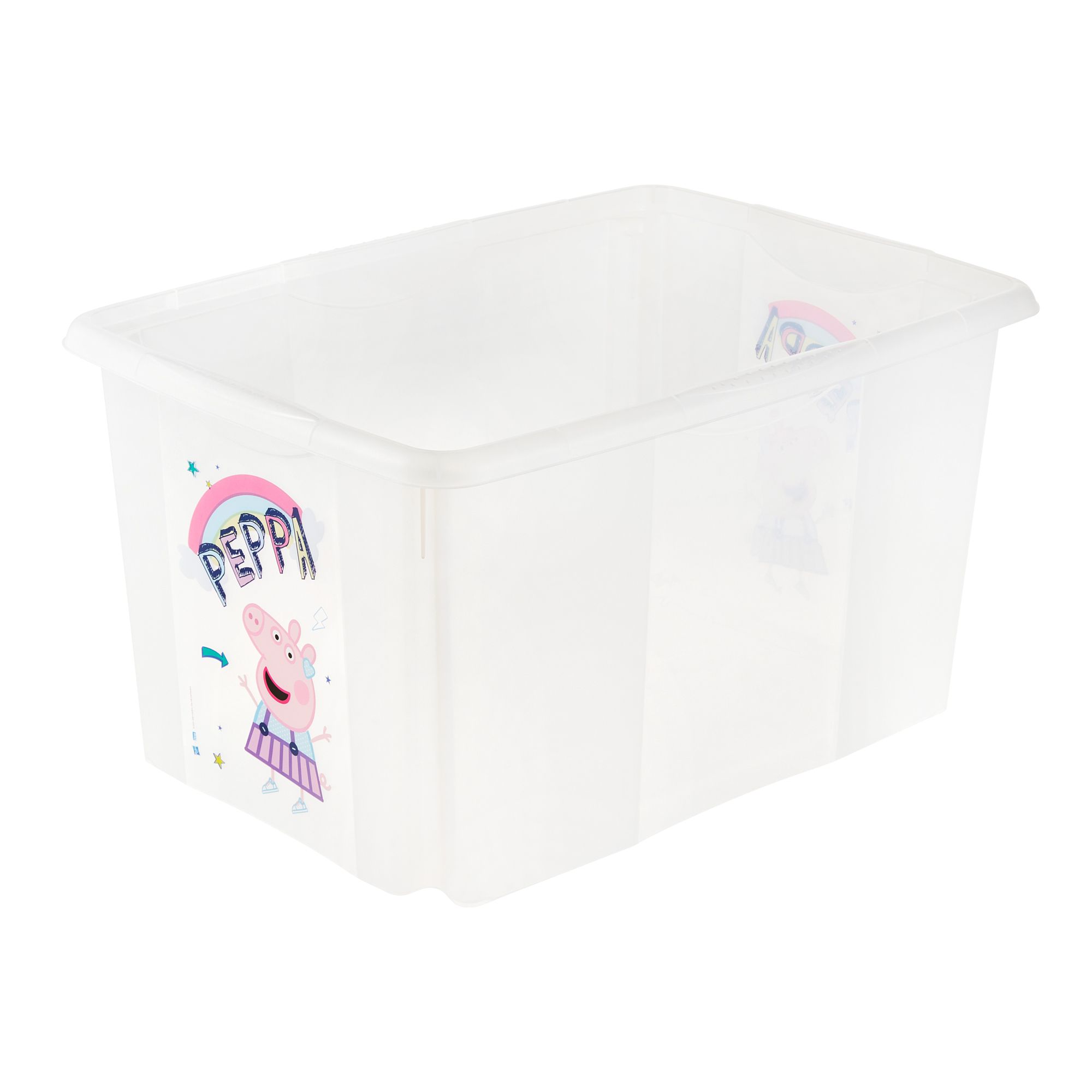 Keeeper Peppa pig 45L XL Plastic Stackable Storage box with Lid