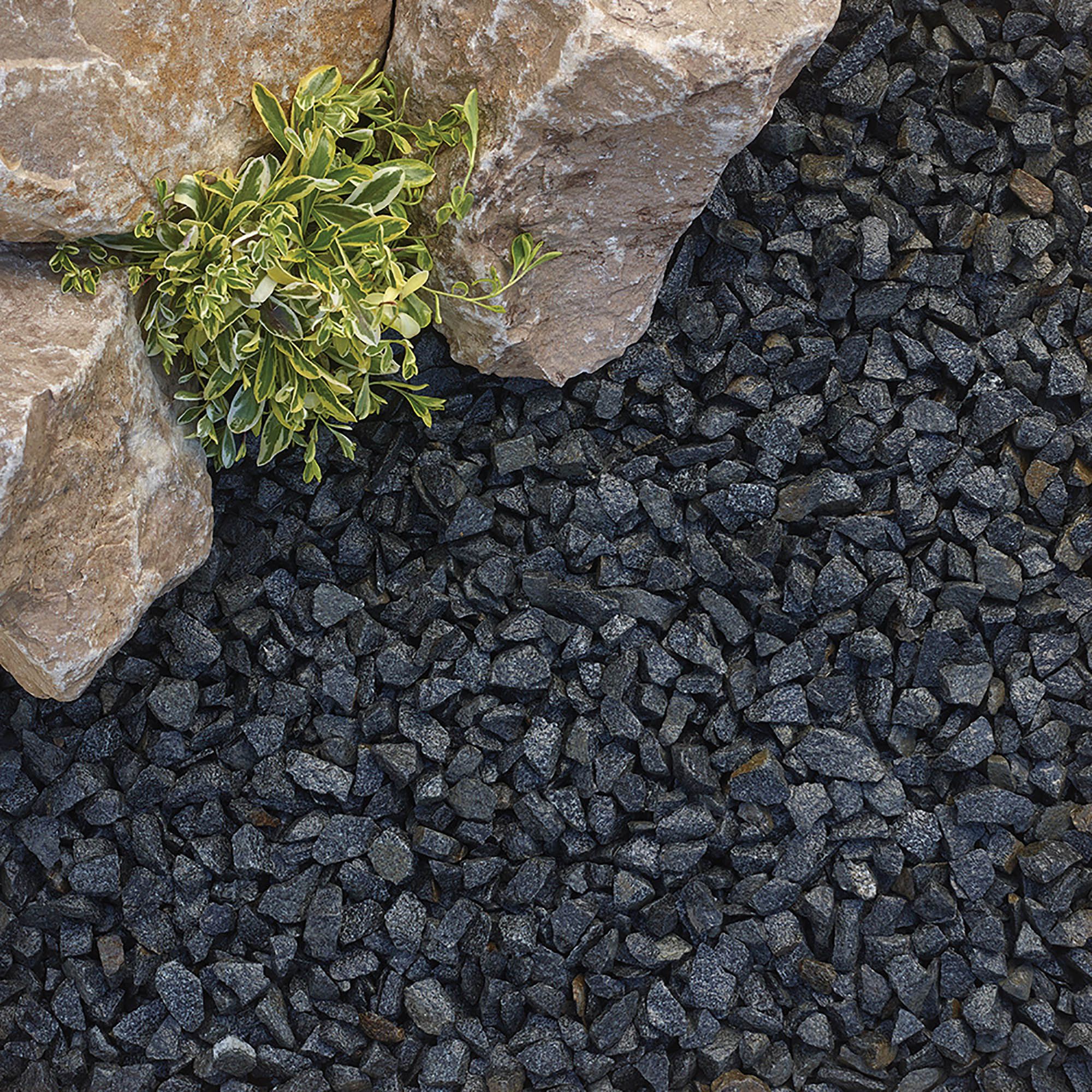 Kelkay Obsidian 10-30mm Stone Decorative chippings, Large Bag, 0.4m²