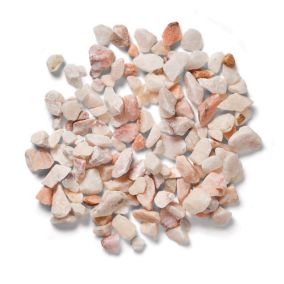 Kelkay Rose & Pink 10-30mm Stone Decorative chippings, Large Bag, 0.4m²