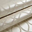 Kelly Hoppen Ivory Geometric Shimmer effect Wallpaper