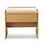 Kendal Oak effect Dressing table stool