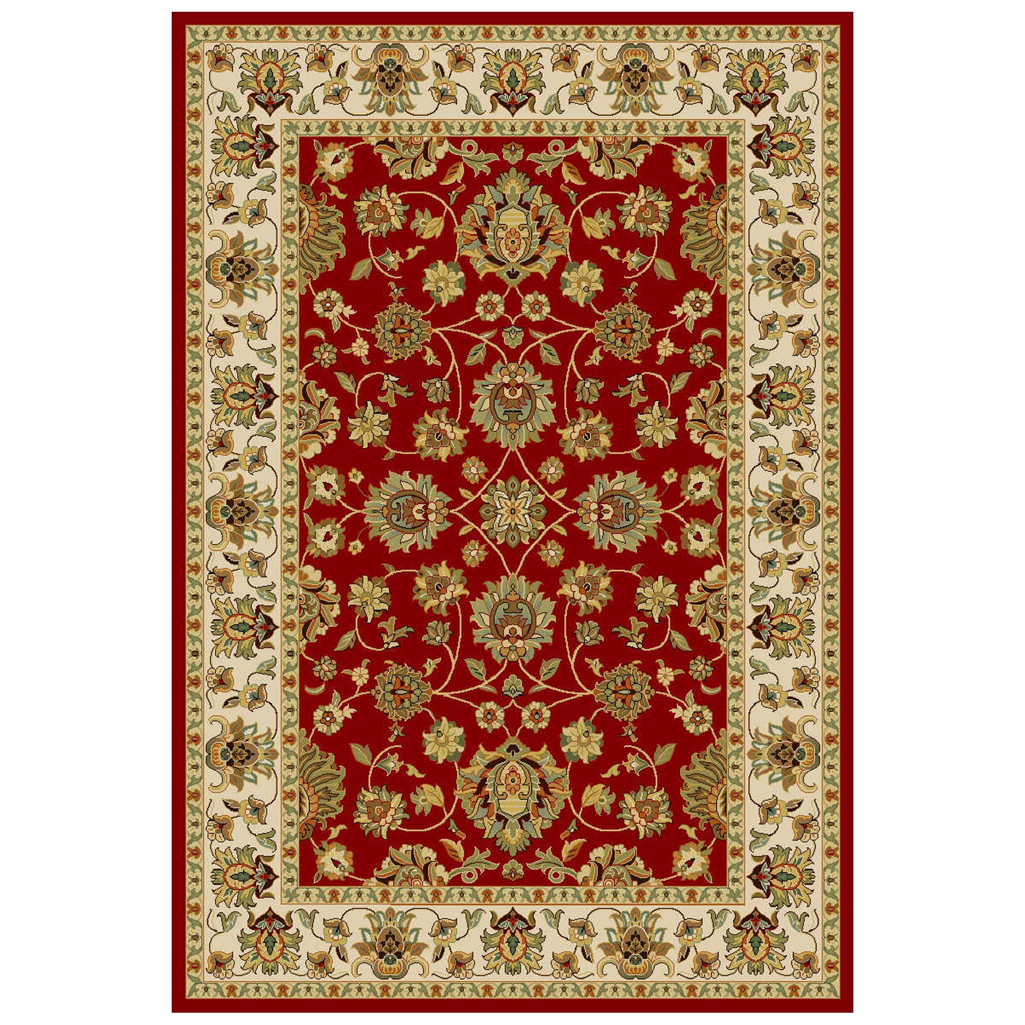 Kendra Red Persian Medium Rug, (L)170cm x (W)120cm