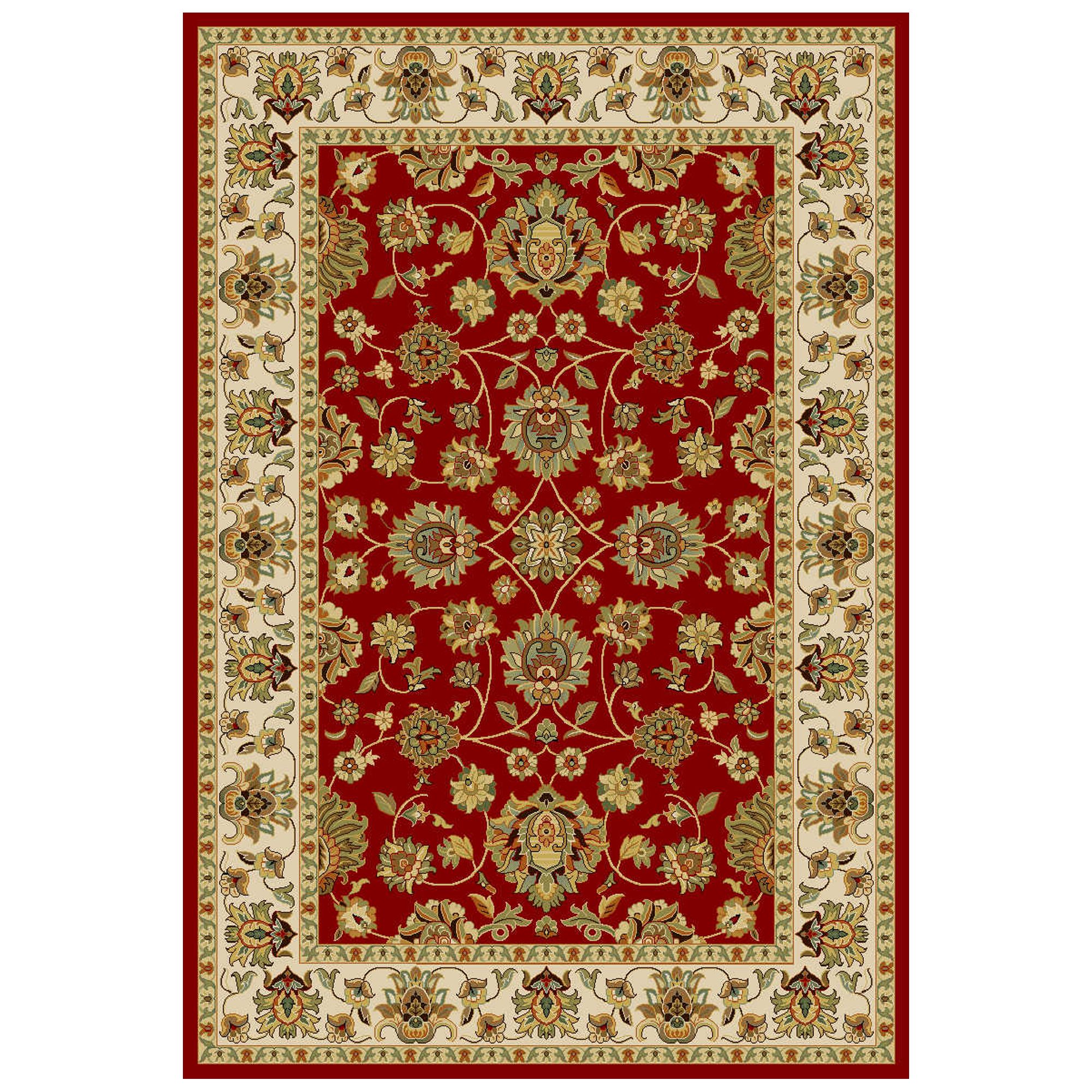 Kendra Red Persian Medium Rug, (L)170cm x (W)120cm