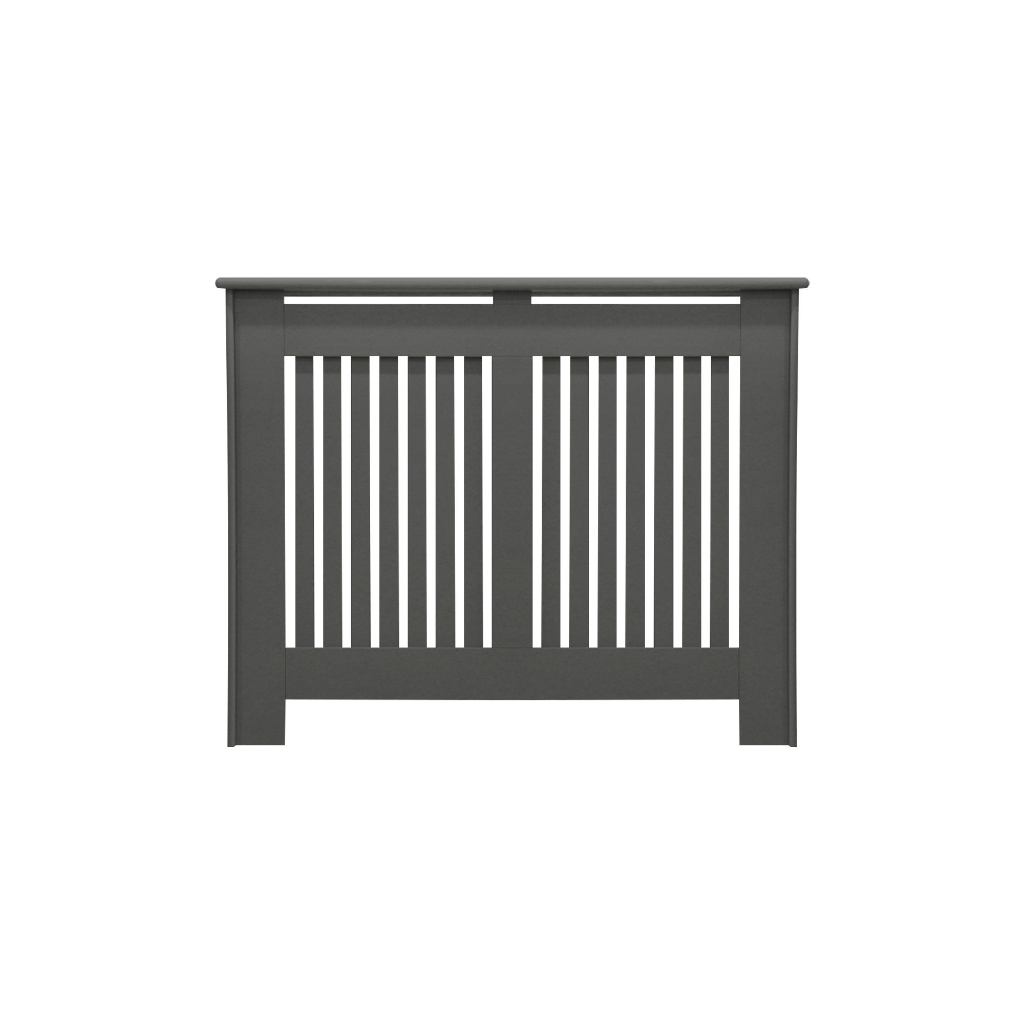 Kensington Medium Grey Radiator cover 900mm(H) 1195mm(W) 200mm(D)