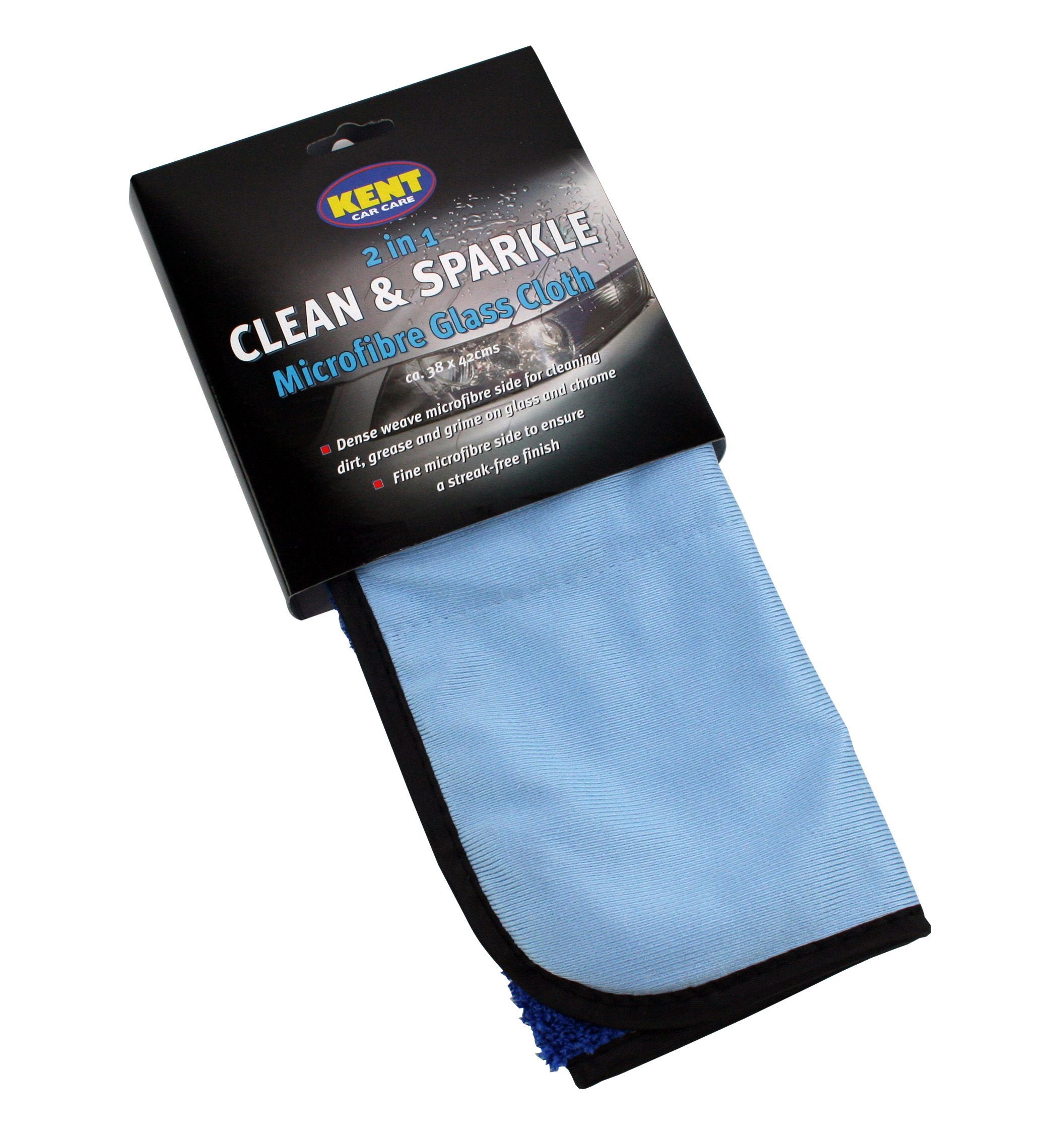 Kent Car Care Microfibre Glass Cloth