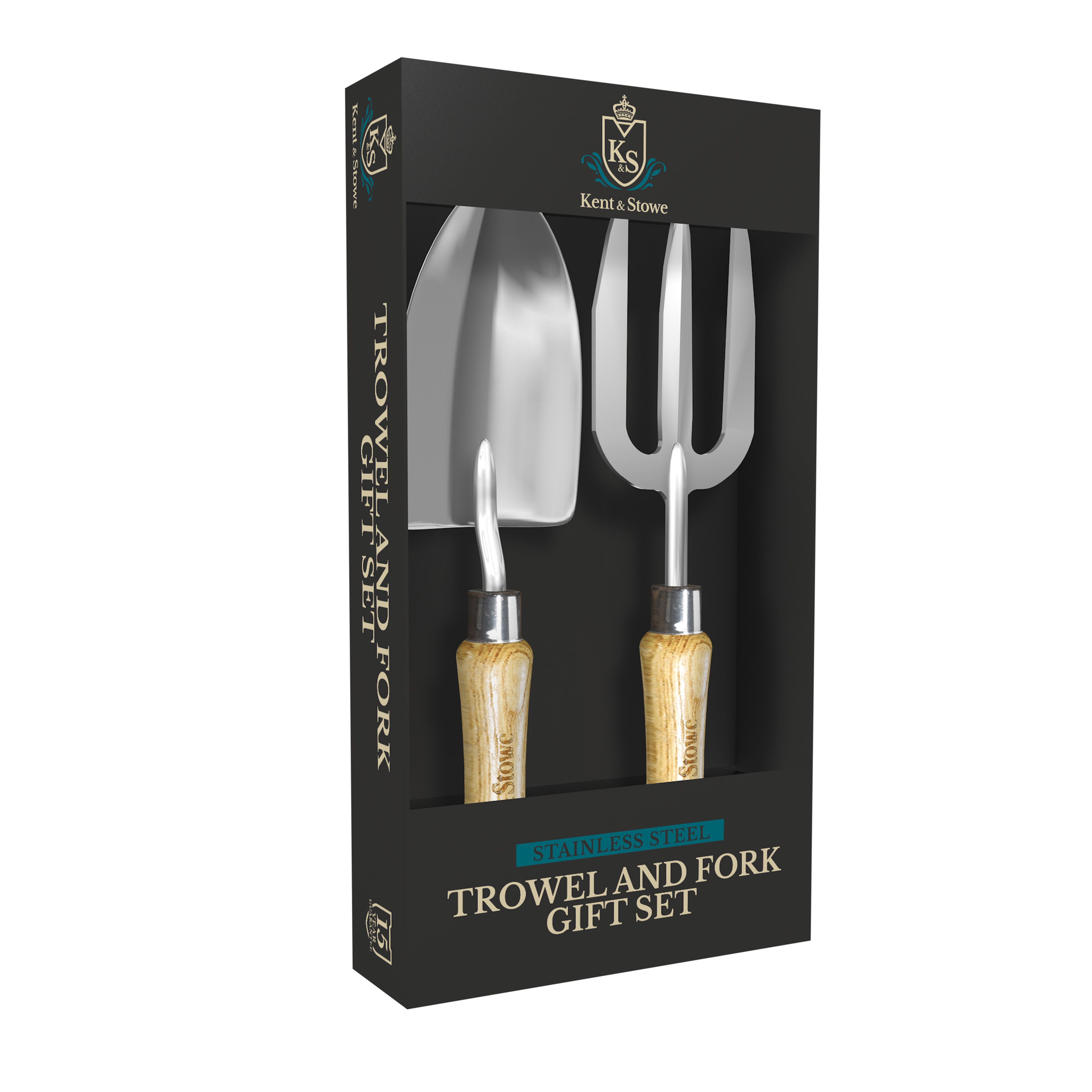 Kent & Stowe Fork & trowel set