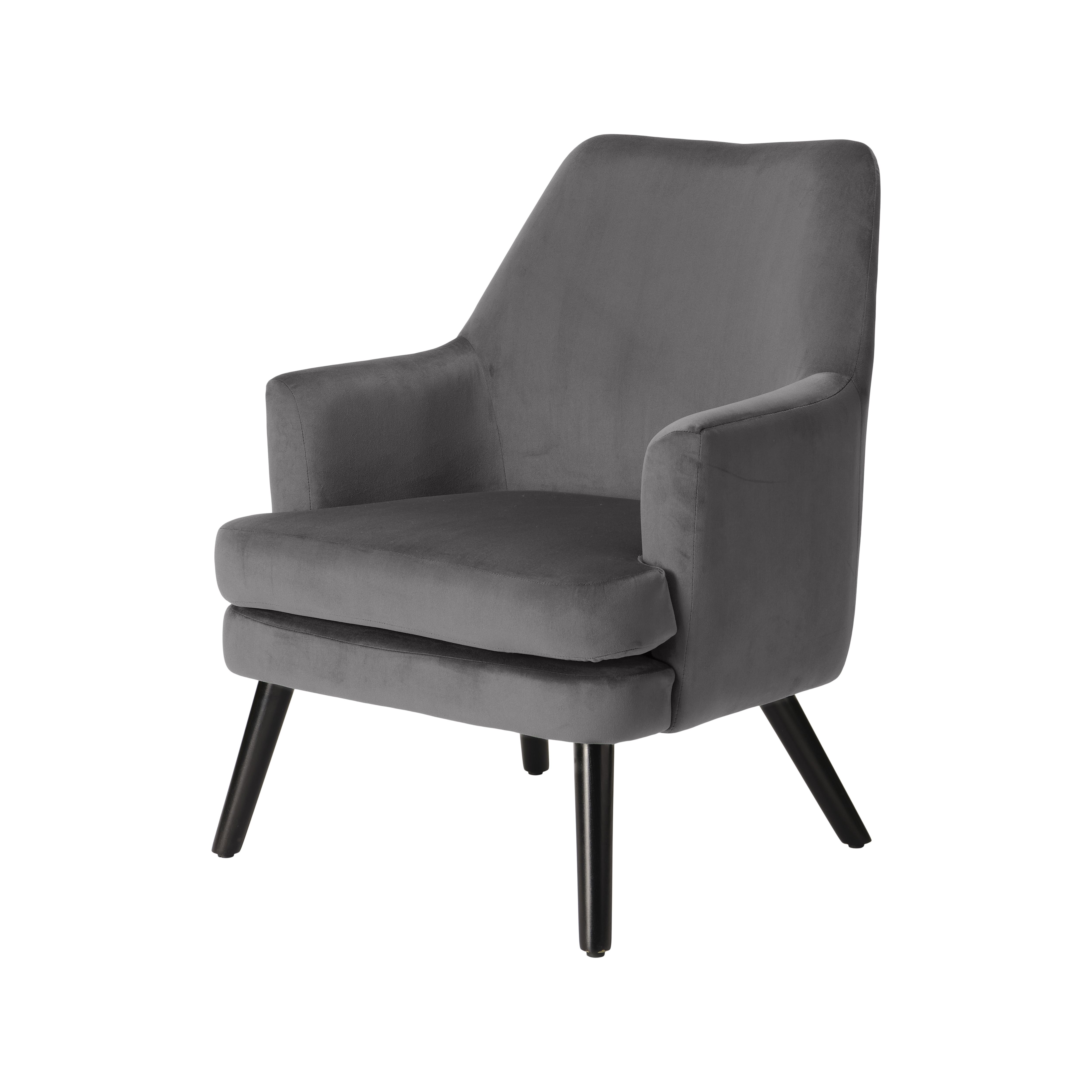 Velvet best sale chair b&q