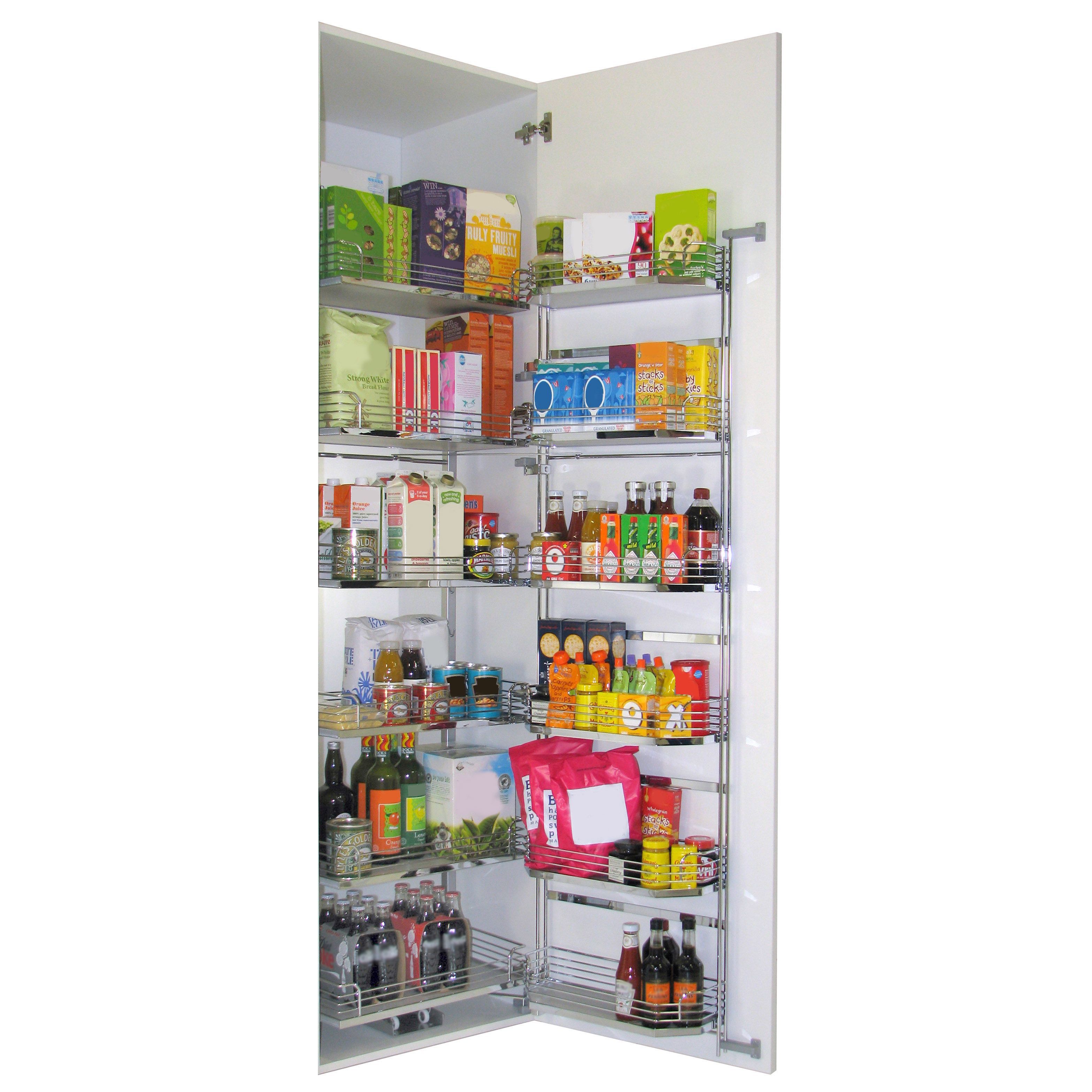 Kesseböhmer Larder system Soft close fixings included Tandem larder