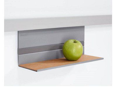 Kesseböhmer Linero MosaiQ 1 tier Silver effect Steel Shelf (L)350mm