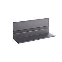 Kesseböhmer Linero MosaiQ 1 tier Silver effect Steel Shelf (L)350mm